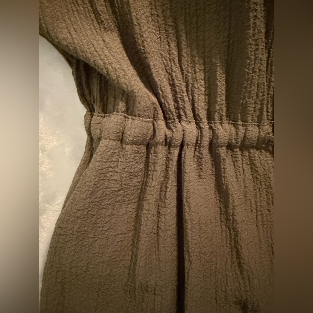 Calvin Klein Khaki Textured Shirt - Picture 4 of 10